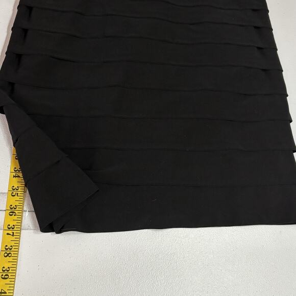 Anne Klein Elegant Pleated‎ Cocktail Dress Sz 4 Capsule Whimsigoth Wedding Guest - Picture 8 of 11